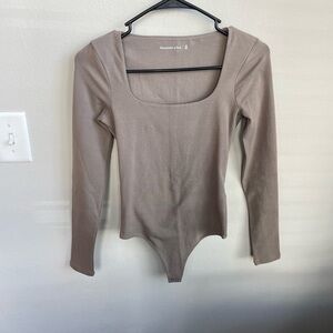 Abercrombie & Fitch Taupe Bodysuit